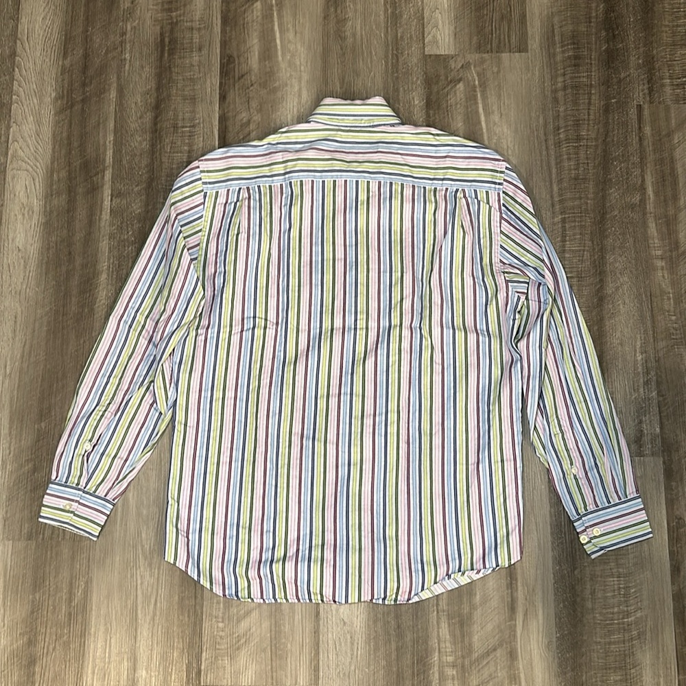 Robert Talbott Caramel Long Sleeve Button Down - … - image 3